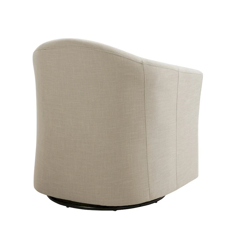 Lot de 2 fauteuils pivotants modernes avec accoudoirs pour salon