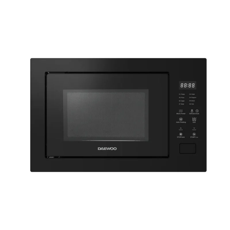 Forno microonde da incasso MDBS253GB con grill nero 25 litri con Controllo Touch Daewoo