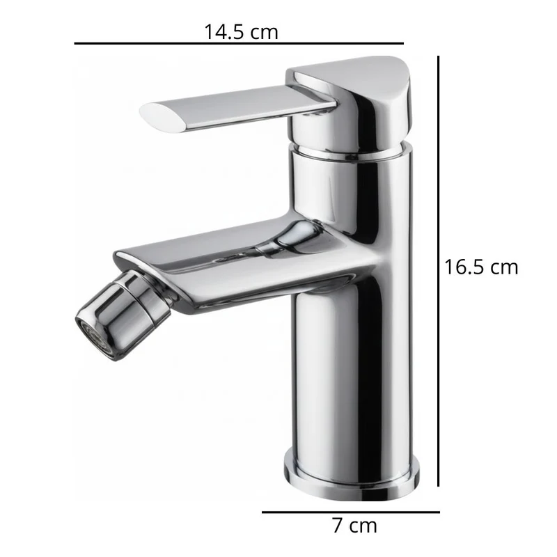 Miscelatore bidet cromo Lubecca