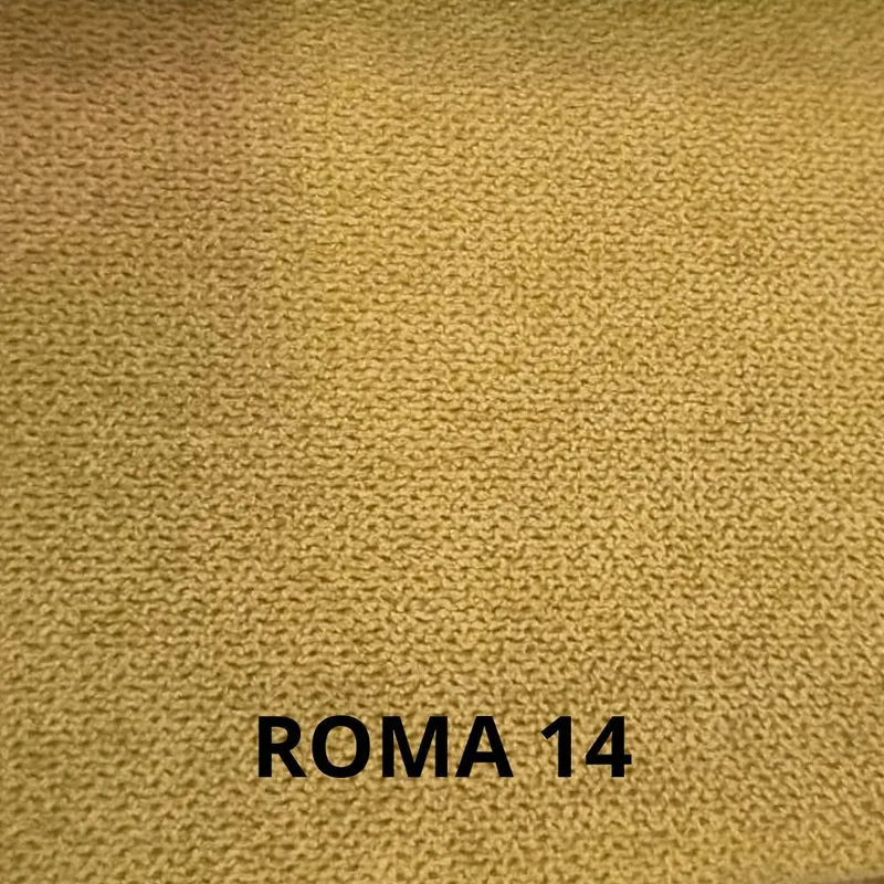 Divano 3 posti tessuto Roma14 colore giallo 211x98x92h Alenda