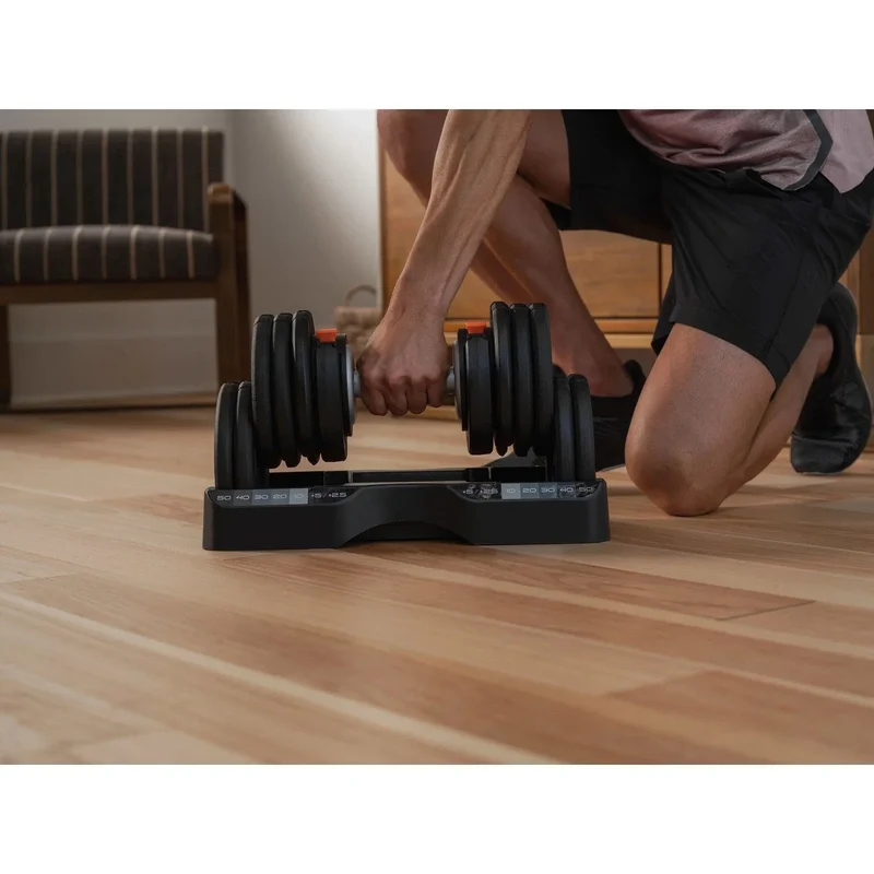 Ensemble d'haltères ajustables NordicTrack de 25 kg (55 lb)