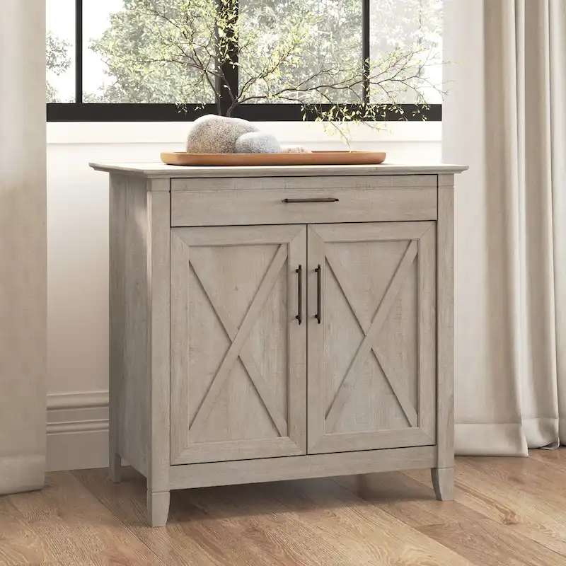 Secrétaire Key West avec meuble de rangement Bush Furniture