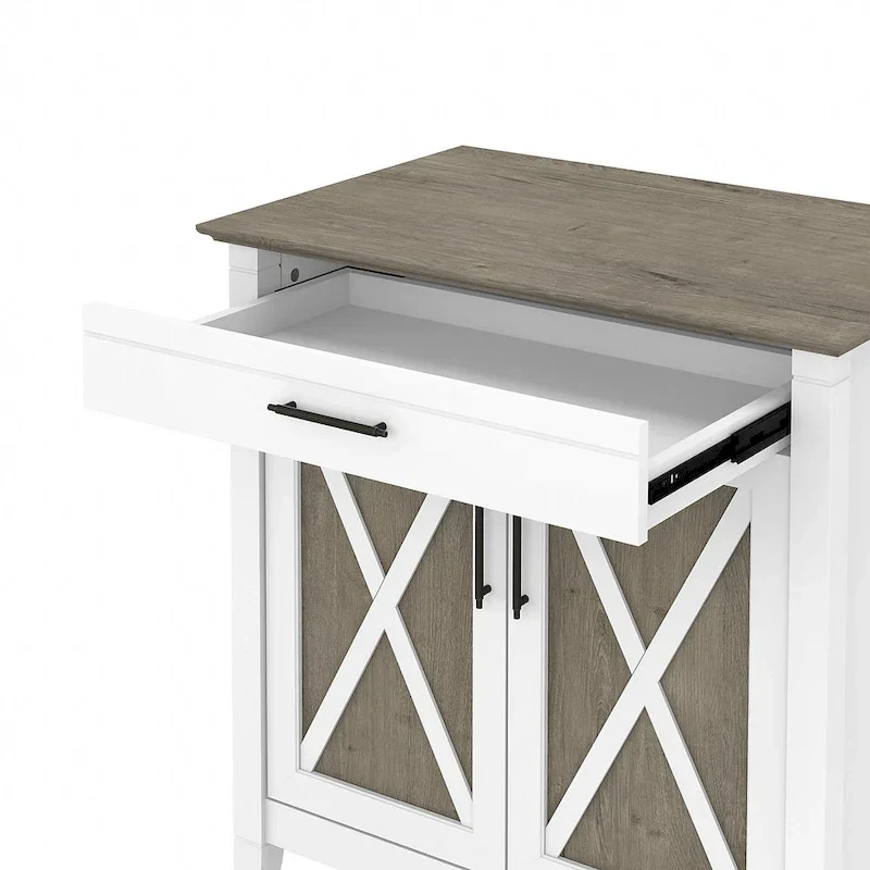 Secrétaire Key West avec meuble de rangement Bush Furniture