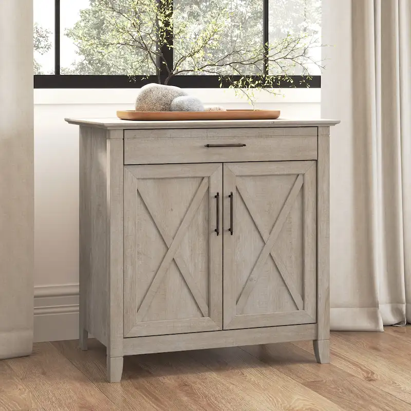 Secrétaire Key West avec meuble de rangement Bush Furniture