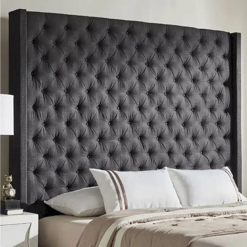 Tête de lit à oreilles matelassée Naples, par iNSPIRE Q Artisan