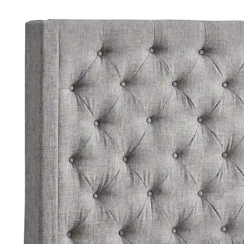 Tête de lit à oreilles matelassée Naples, par iNSPIRE Q Artisan