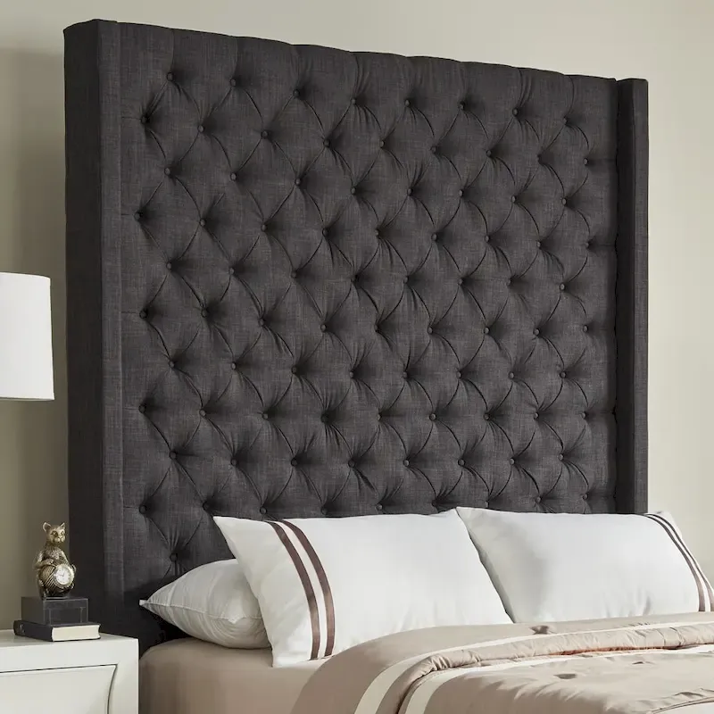Tête de lit à oreilles matelassée Naples, par iNSPIRE Q Artisan