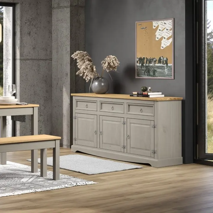 Buffet Campagne en Bois 65 - Collection Corona