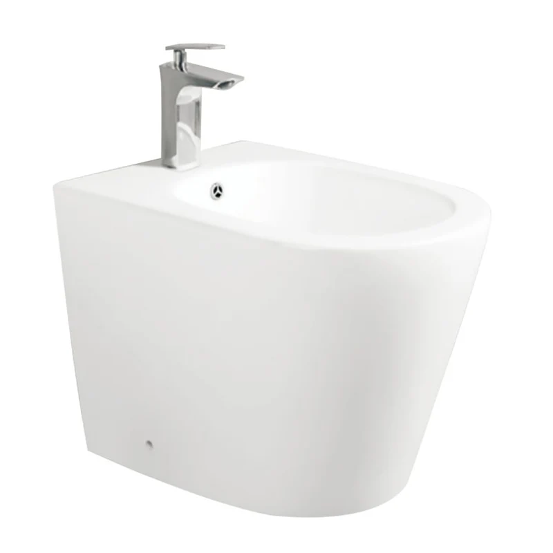 Bidet a pavimento colore bianco opaco YJ-1380FMW