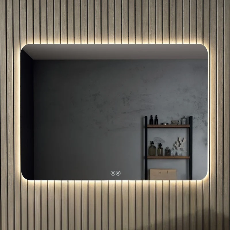 Specchio bagno retroilluminato LED anti appannamento 120x80 Dacca
