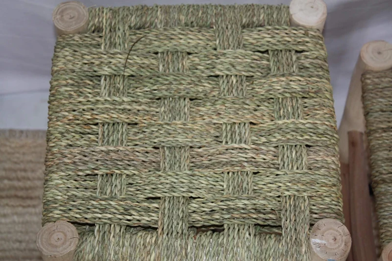 TABOURET MAROCAIN en Bois de Citronnier - ARTISANAL - Décoration Bohème - 4 Tailles -