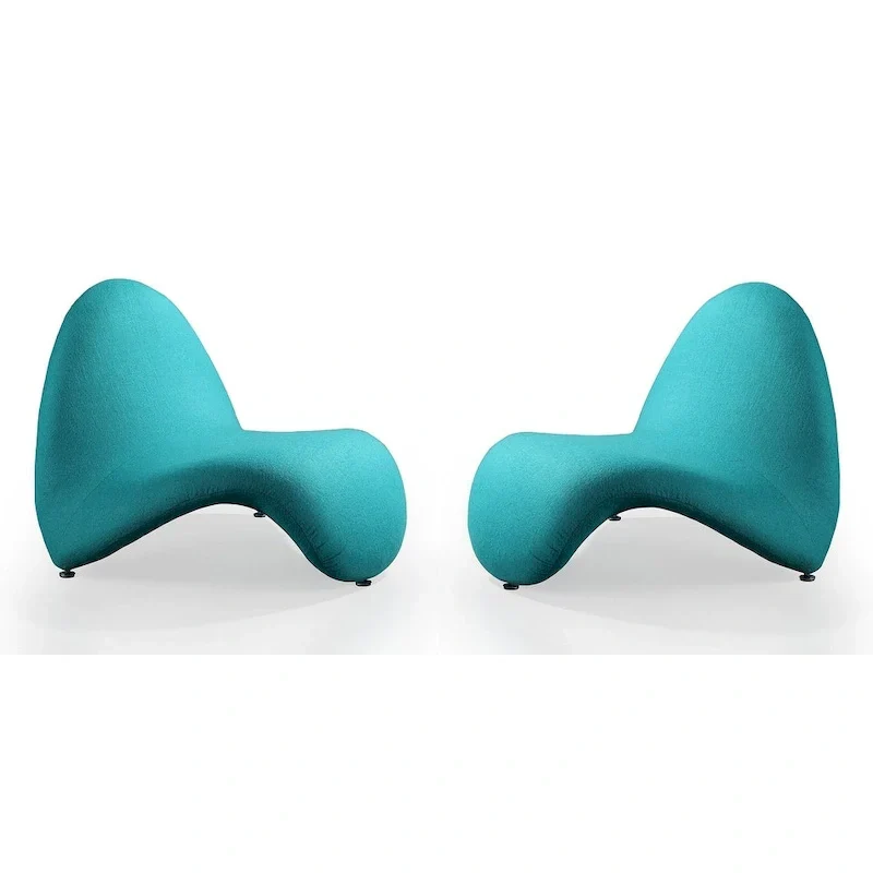 Fauteuil d'appoint en mélange de laine