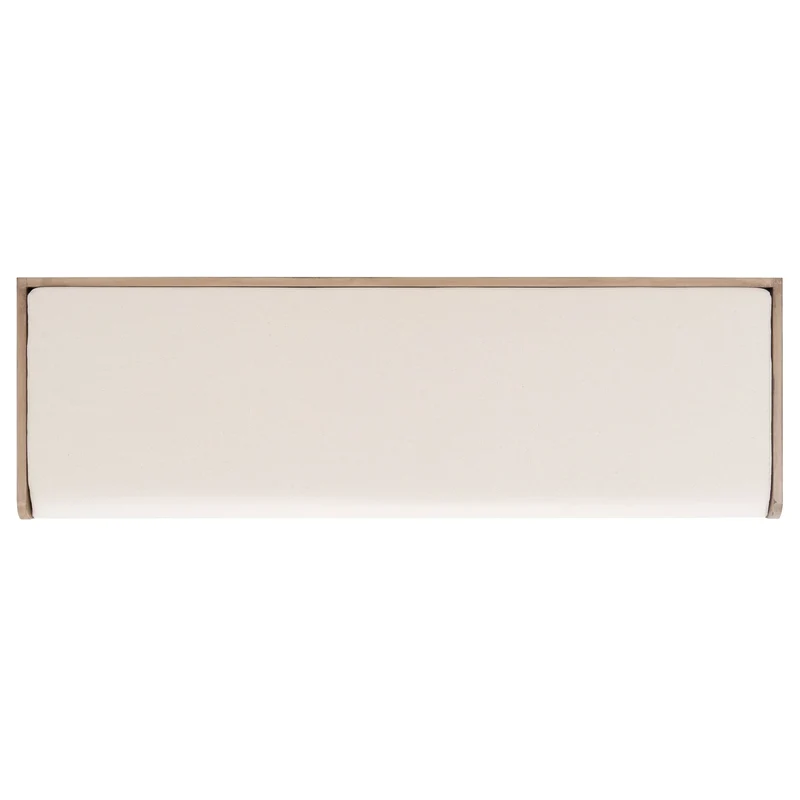 Banc de rangement SAFAVIEH Fiorello 3 tiroirs avec coussin - 47,3 L x 15 P x 19 H - 47Lx15Px19H