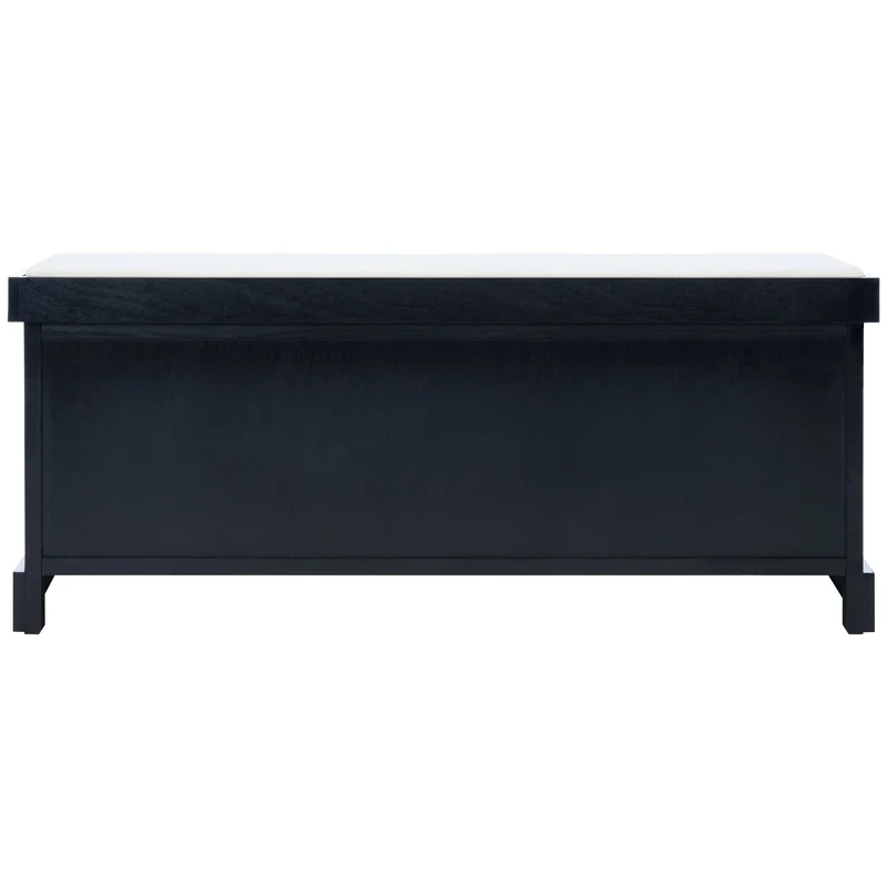 Banc de rangement SAFAVIEH Fiorello 3 tiroirs avec coussin - 47,3 L x 15 P x 19 H - 47Lx15Px19H