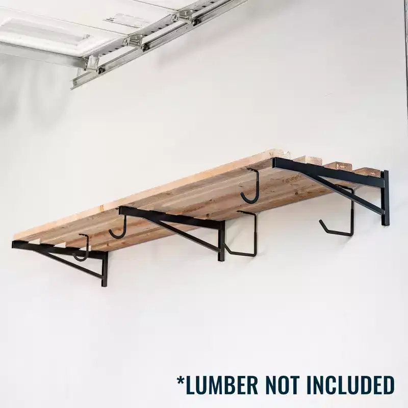 StoreYourBoard Supports d'étagère murale DIY 60 x 240 cm | Étagère murale de garage robuste