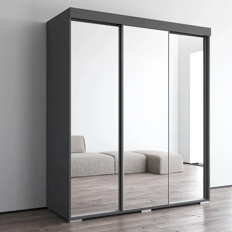 Armoire 3 Portes Miroir Strick & Bolton Suger