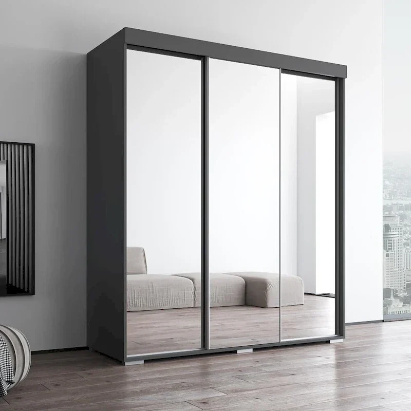 Armoire 3 Portes Miroir Strick & Bolton Suger