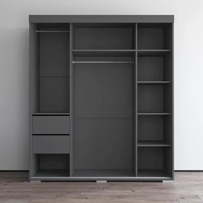 Armoire 3 Portes Miroir Strick & Bolton Suger