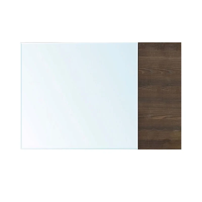 Specchiera con pannello legno 70x110 Brown