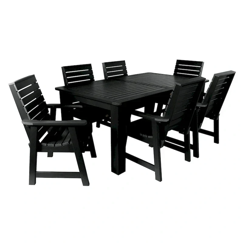 Ensemble de salle à manger d'extérieur 7 pièces HIGHWOOD PROFESSIONAL 42x72