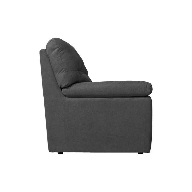 Divano 3 posti tessuto Roma28 colore antracite 211x98x92h Alenda