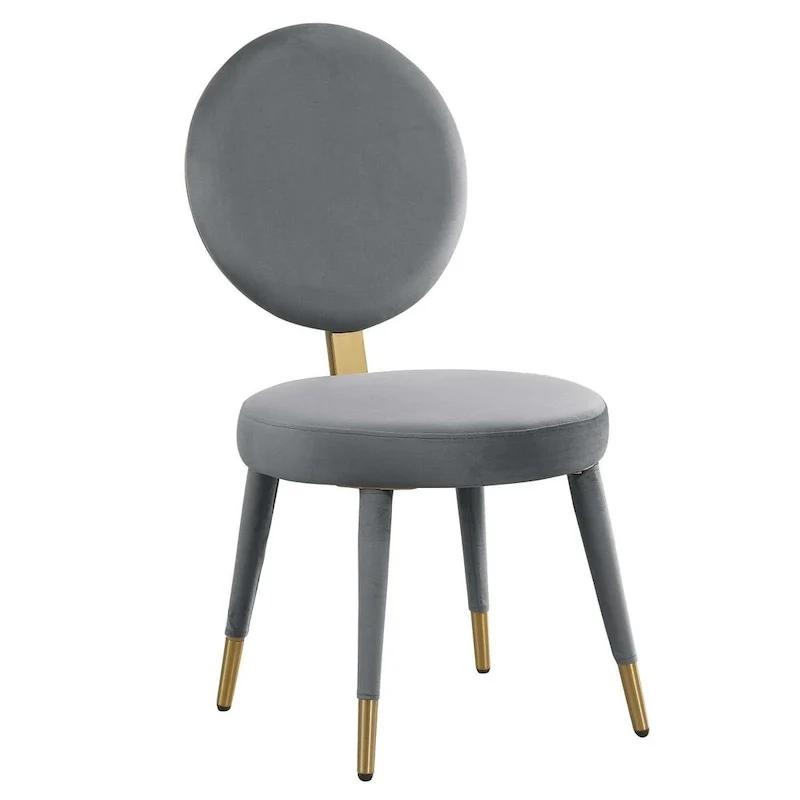 Ensemble de table et de chaises de salle à manger rondes Morden Fort Modern Luxury 5 pièces