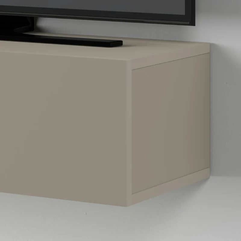 Mobile porta Tv sospeso 2 ante a ribalta colore cashmere Francy