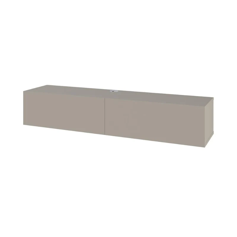 Mobile porta Tv sospeso 2 ante a ribalta colore cashmere Francy