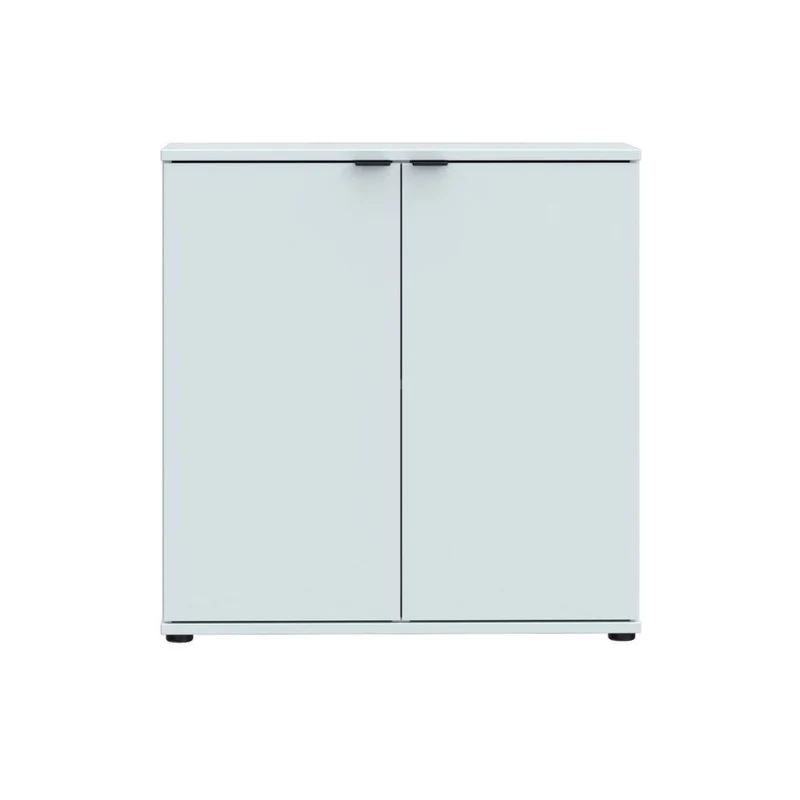 Mobile multiuso 2 ante 80 cm colore grigio chiaro Segno