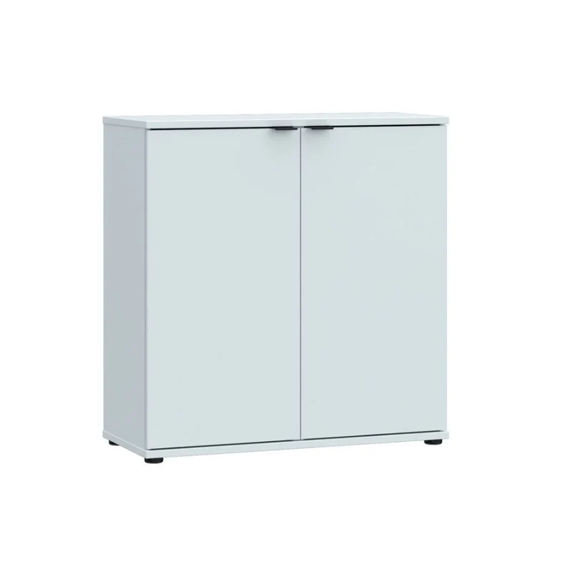 Mobile multiuso 2 ante 80 cm colore grigio chiaro Segno