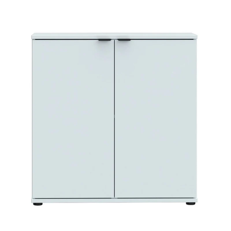 Mobile multiuso 2 ante 80 cm colore grigio chiaro Segno
