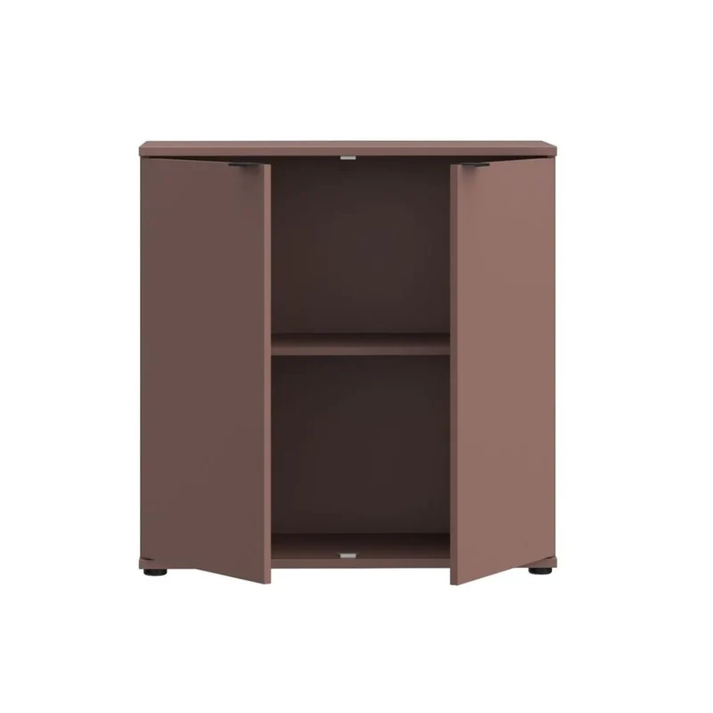 Mobile multiuso 2 ante 80 cm colore terracotta Segno