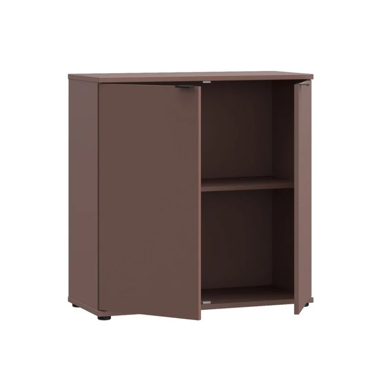Mobile multiuso 2 ante 80 cm colore terracotta Segno