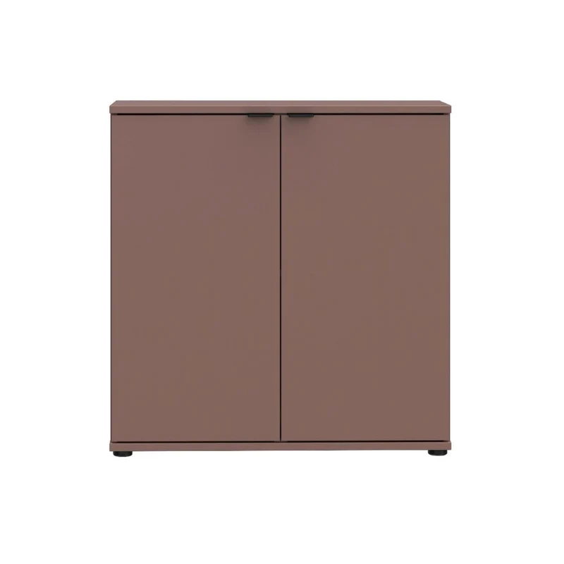 Mobile multiuso 2 ante 80 cm colore terracotta Segno