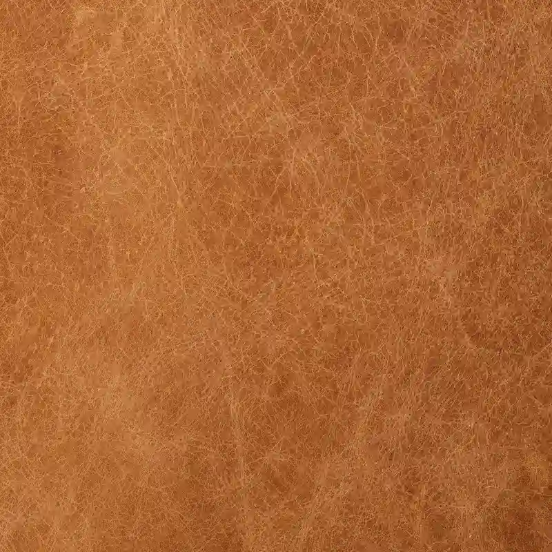 Ottoman Poly & Bark Jarmo avec table en noyer réglable – Cuir pleine fleur véritable italien
