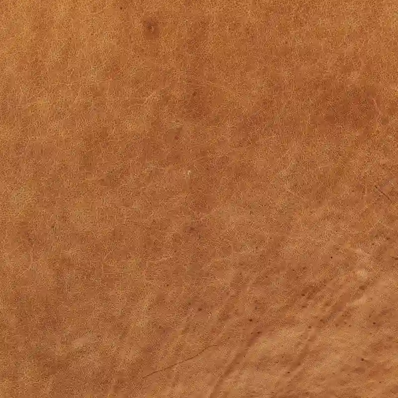 Ottoman Poly & Bark Jarmo avec table en noyer réglable – Cuir pleine fleur véritable italien