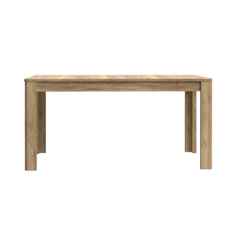 Tavolo rettangolare allungabile 160/206 cm con allunga centrale colore rovere Mono