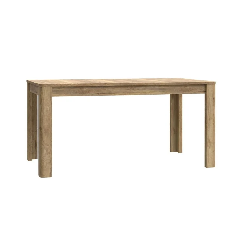 Tavolo rettangolare allungabile 160/206 cm con allunga centrale colore rovere Mono