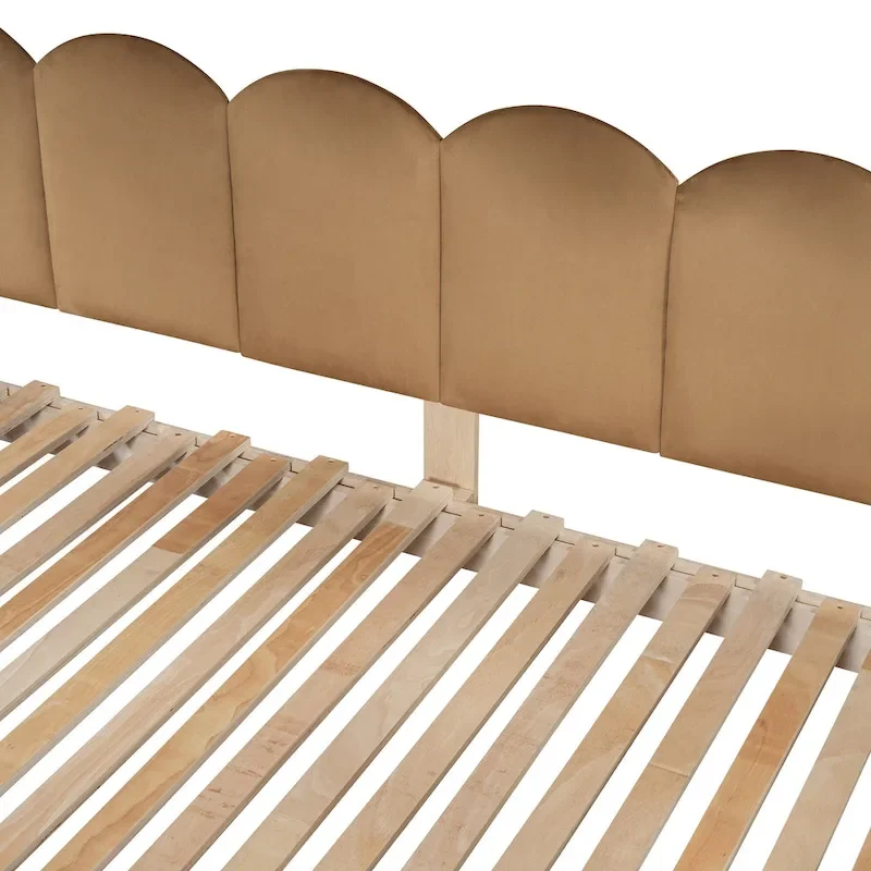 Lit cabane Montessori en bois massif avec plateforme, toit voûté et lit gigogne pour filles et garçons