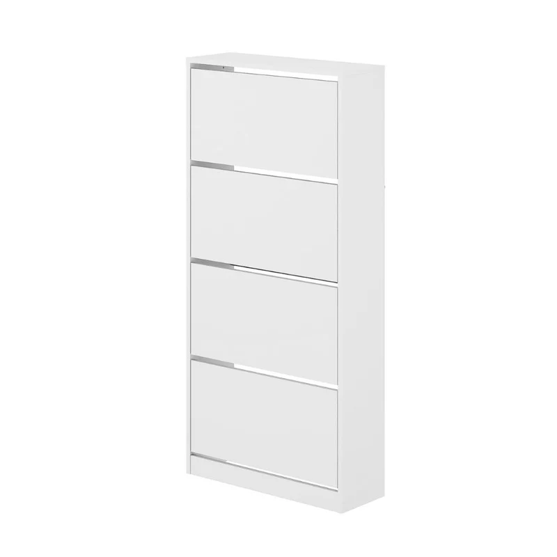 Scarpiera 4 ante a ribalta colore bianco SHC540BI