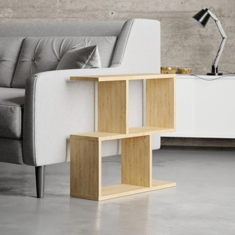 Tavolino da salotto 60x19,5x60H colore rovere Homemania