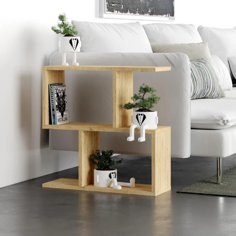 Tavolino da salotto 60x19,5x60H colore rovere Homemania