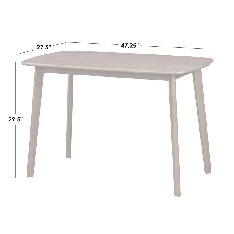 Ensemble de salle à manger 4 pièces en bois massif Nettie de Simple Living