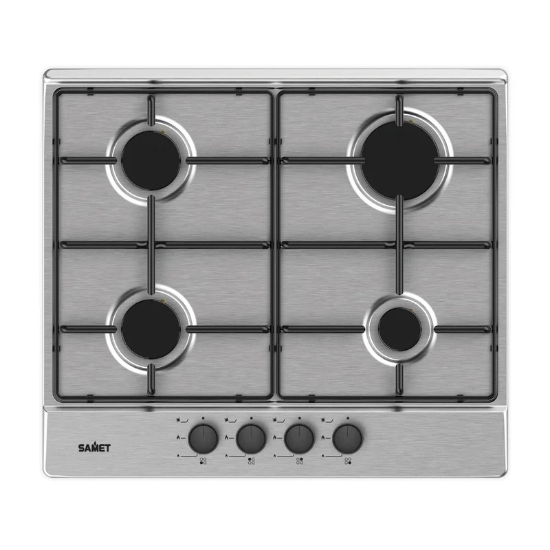 Piano cottura 4 fuochi inox Circe2 Samet