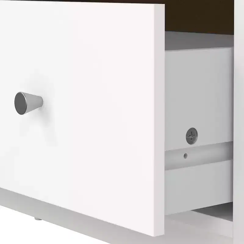 Tvilum, Ensemble chambre 3 pièces Portland - Commode et lot de 2 tables de chevet