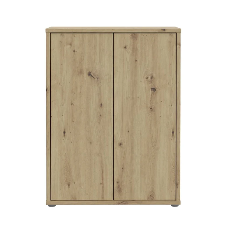 Mobile multiuso 2 ante colore rovere 74.5x35x99 Medea