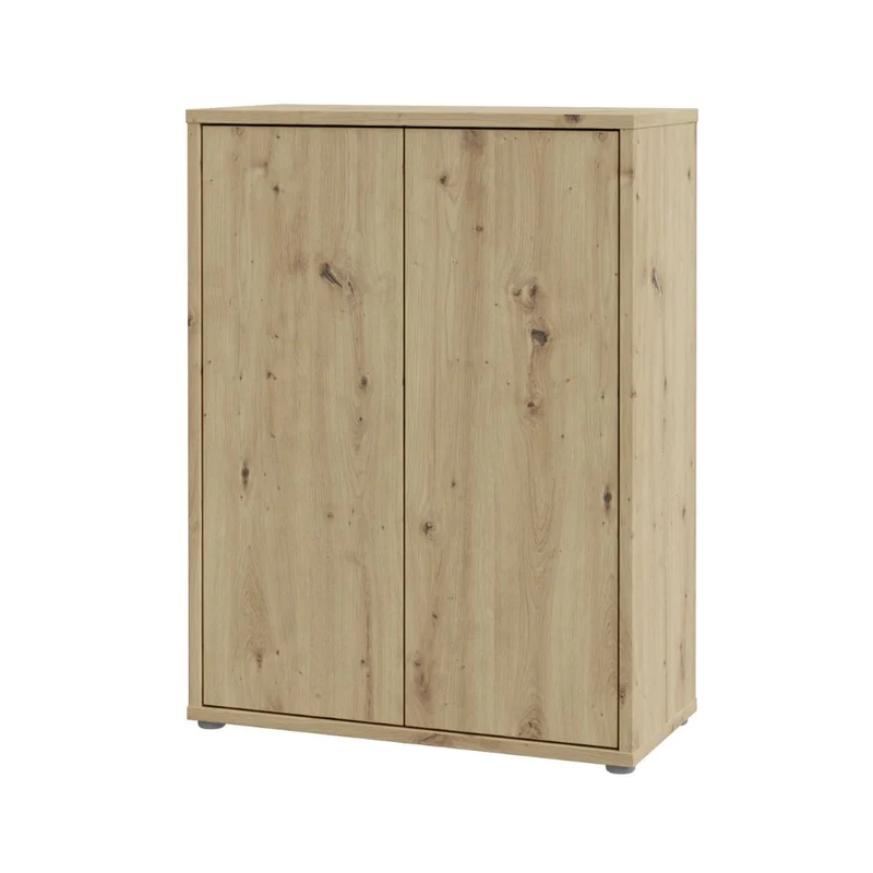 Mobile multiuso 2 ante colore rovere 74.5x35x99 Medea