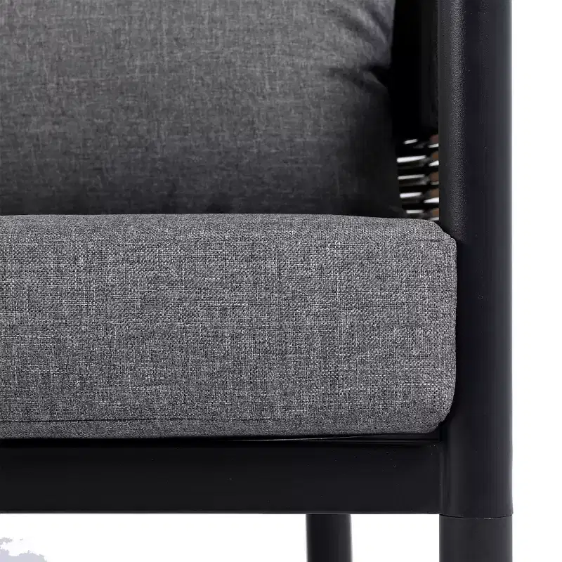 Ensemble de mobilier de jardin 4 pièces Harrison - Intérieur/extérieur - PAT7744 - Safavieh