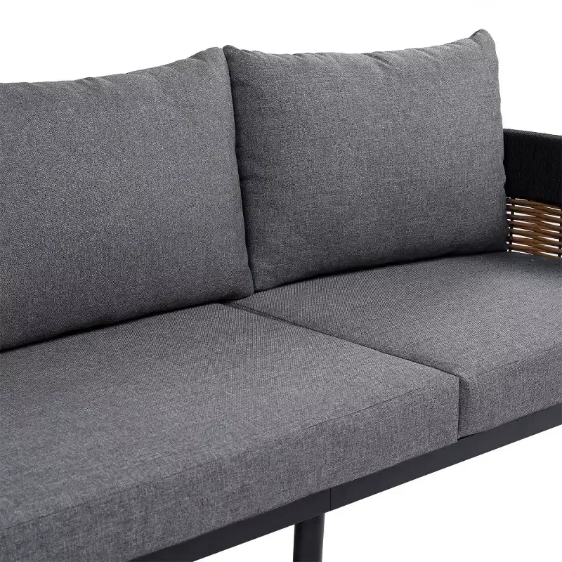 Ensemble de mobilier de jardin 4 pièces Harrison - Intérieur/extérieur - PAT7744 - Safavieh
