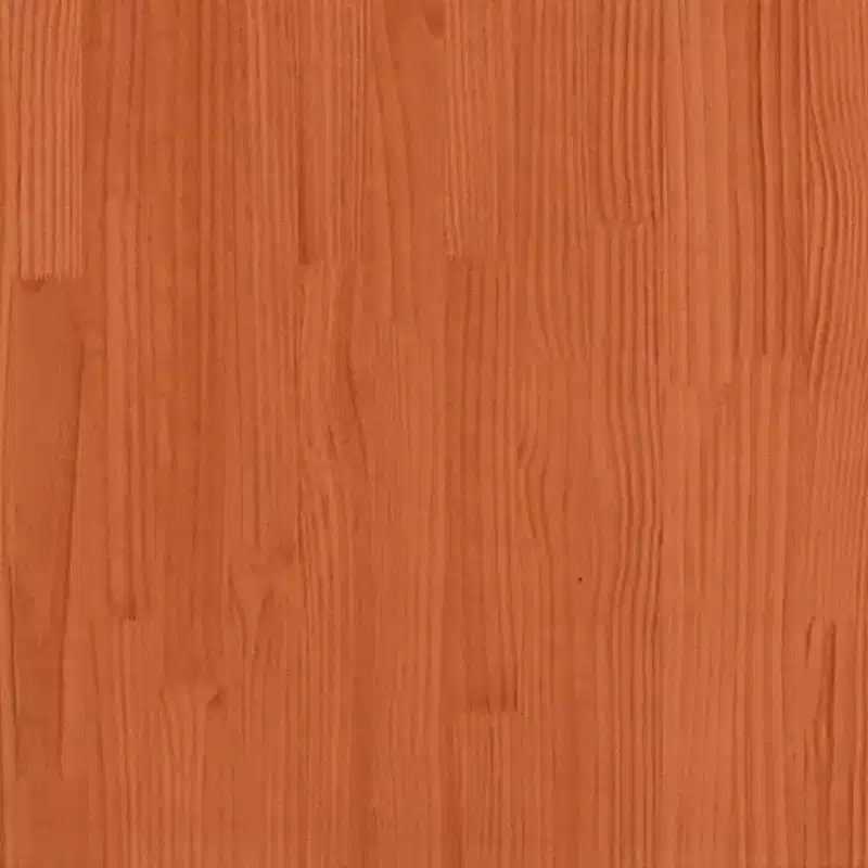 vidaXL Salon de jardin Marron cire Bois de pin massif, Tissu Oxford Grand